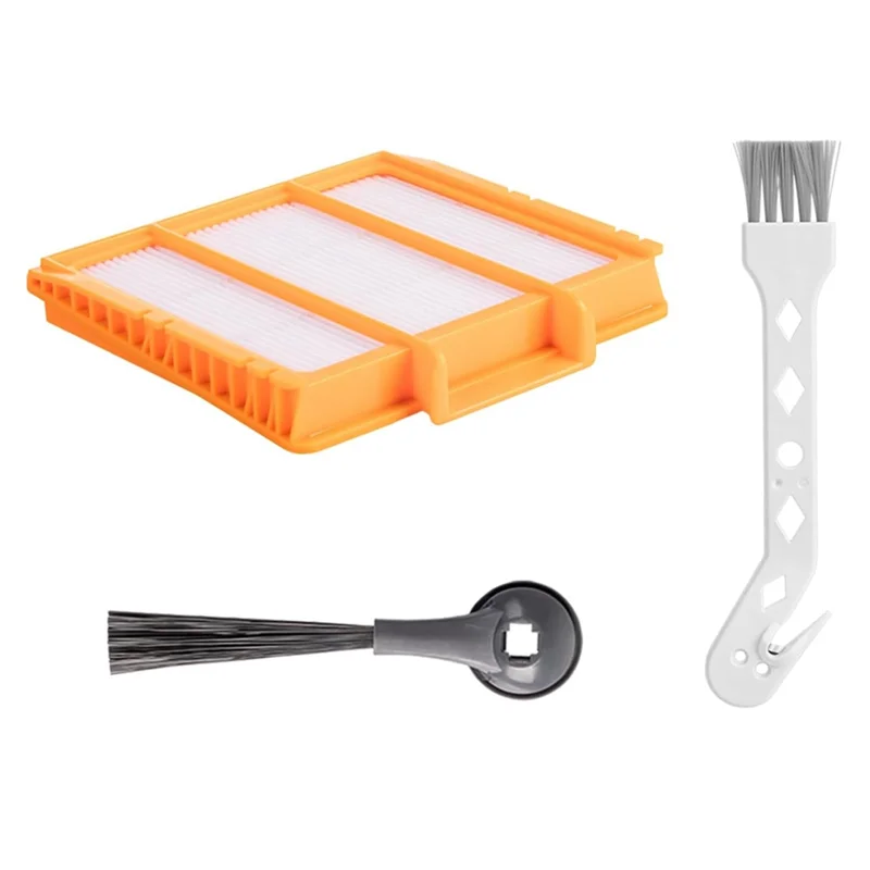 Side Brushes Pre-Motor Filters Replacement Parts For Shark AI AV2511AE AV2501S AV2610WA Vacuum Cleaner Parts-N36R