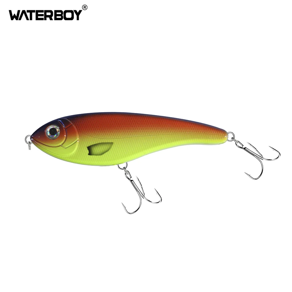 10 cm 27 g 12 cm 33 g Langsam sinkende VIB Neue Jerkbait Angelköder Stille Köder Hechtköder Künstliche Wobbler Pesca Leurre Barsch