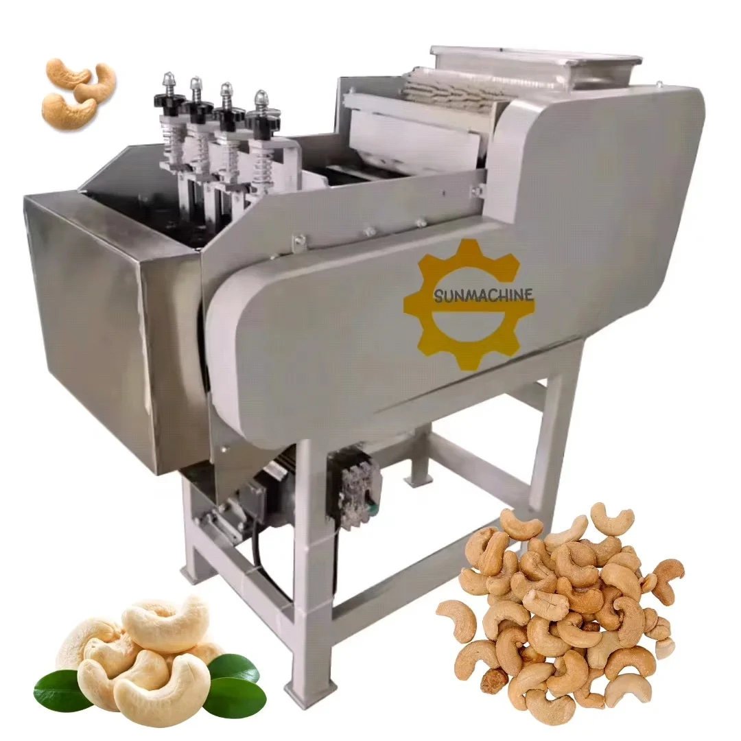 

High Speed Cashew Peeler Cashew Nut Shell Kernels Separating Machine