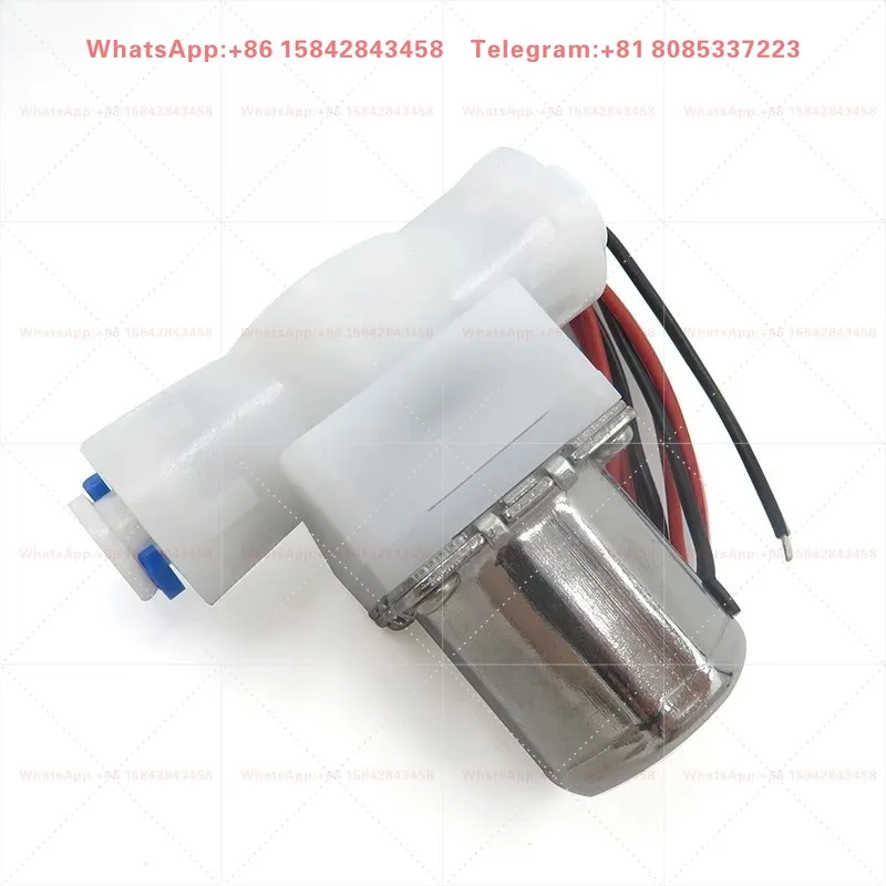 4.5V Mini Bistable Solenoid Valve PE Quick Connect Drinking Water Use-2Pcs