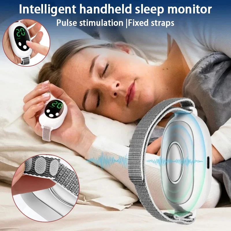 

Hot selling smart USB charging device handheld sleep monitor convenient handheld screen micro current handheld soothing device