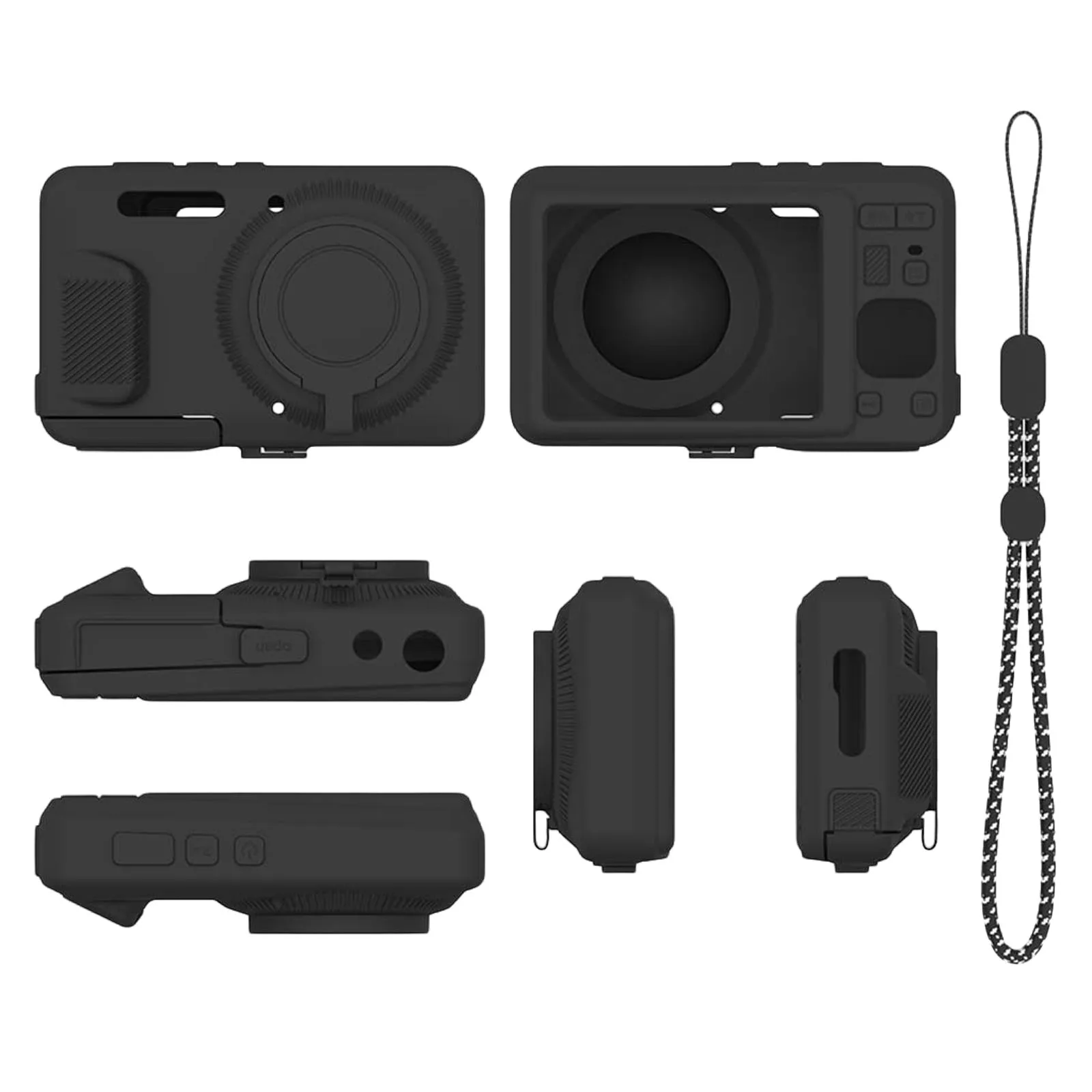Silicone Soft Protective Cover for KODAK PIXPRO FZ55 Digital Camera Protective Sleeve with Precise Cutouts for Outdoors Camping
