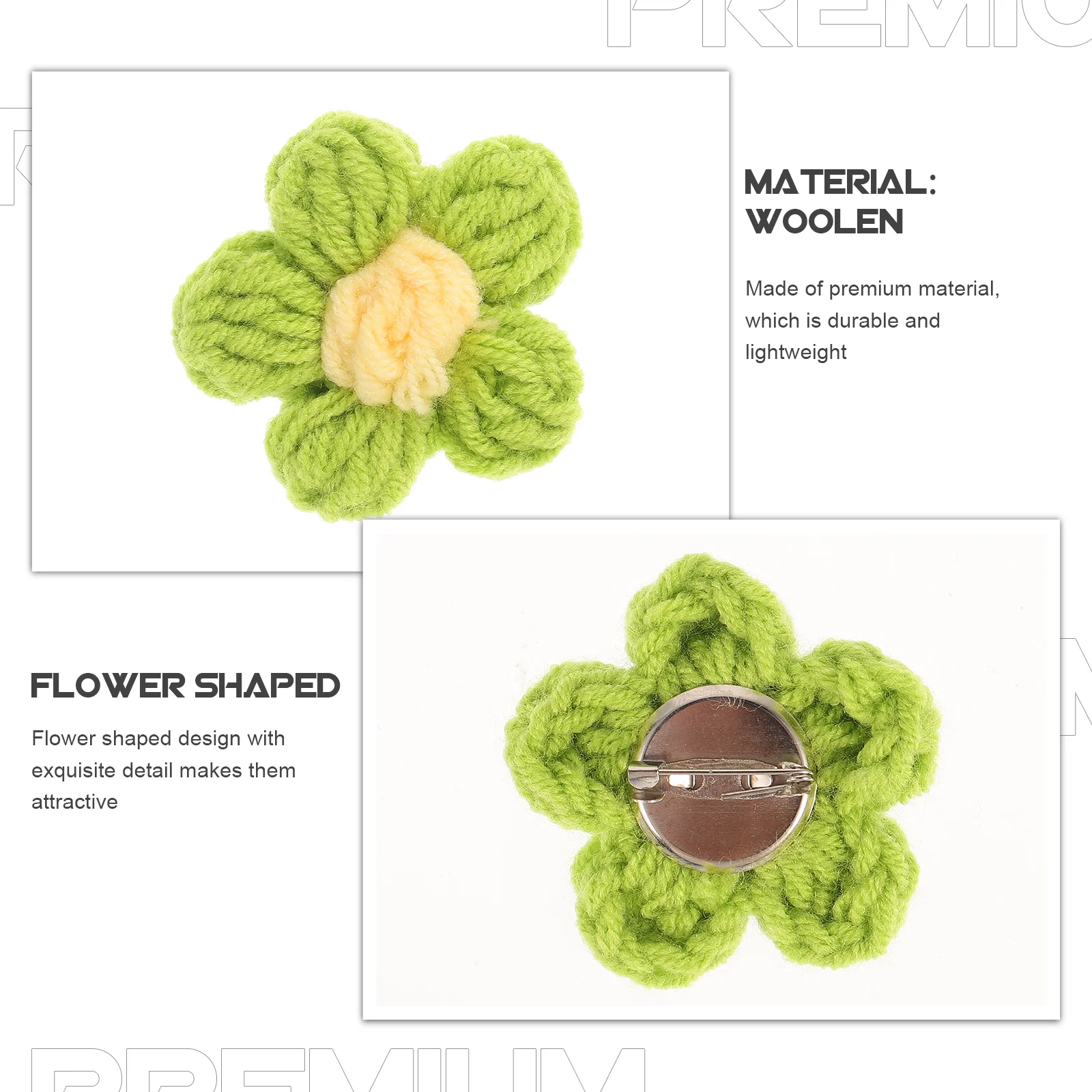 10 Pcs Decorations Hairpin Accessories Child Sunflower Wedding Yarn DIY Materials