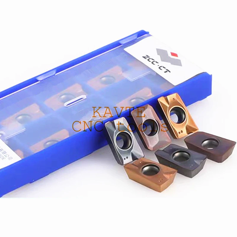 ZCC CT APMT1135PDR APMT1604PDER YBG202 YBG205 Hard Alloy Milling Blade CNC Lathe Milling Cutter Inserts Metal Cutting Tools