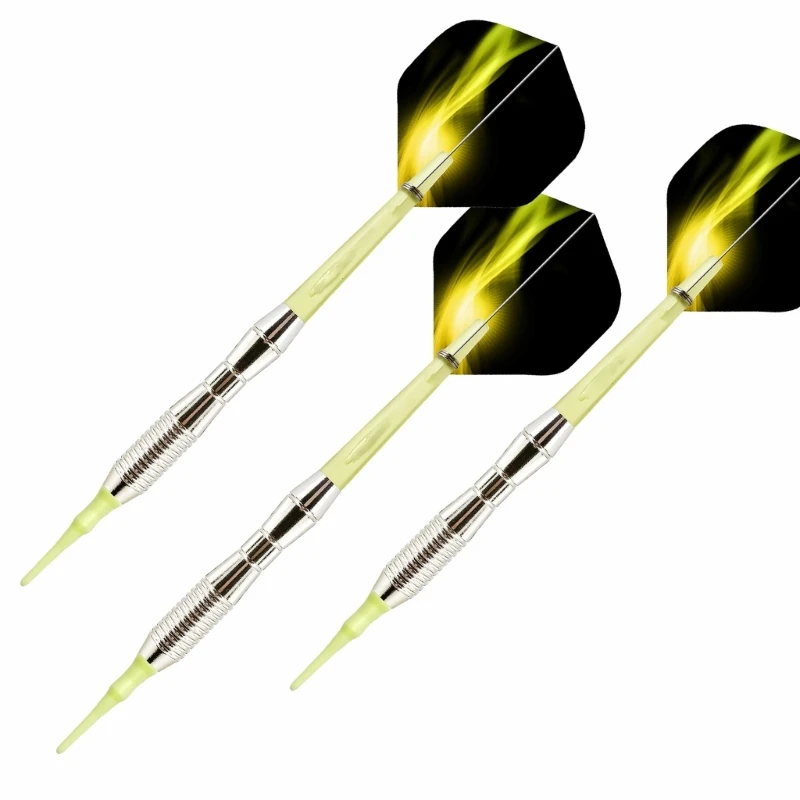 3Pcs Indoor Plastic Soft Tip Darts Professional Soft Tip Darts Easy to Use