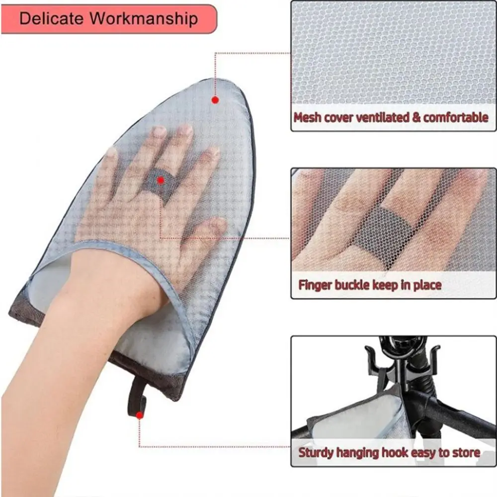 Fabric Material Ironing Board Anti Ironing Feature Small Size Insulated Handheld Ironing Tray Heat Resistant Glove