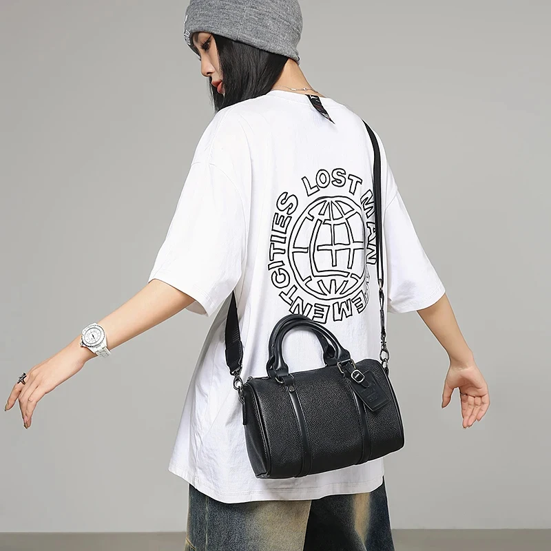 Soft PU Leather Male Handbag Briefcase New Men's Crossbody Bag Fashion Luxury Design Men Single Shoulder Bag