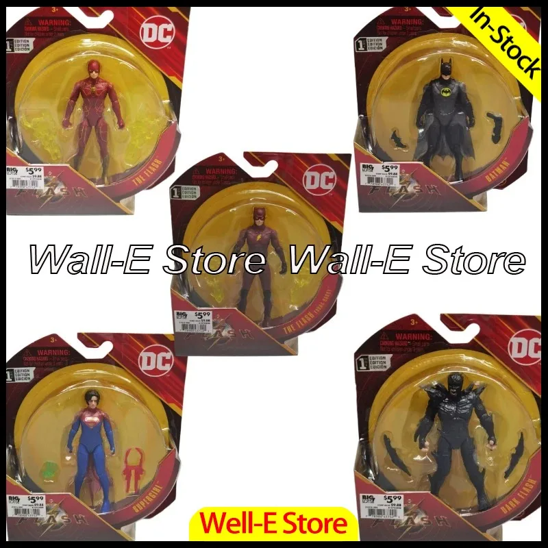 

В наличии BeastKingdom Batman The Flash, персонализированная фигурка из мультфильма, модель, креативные периферийные фигурки аниме, подвижная настольная ift