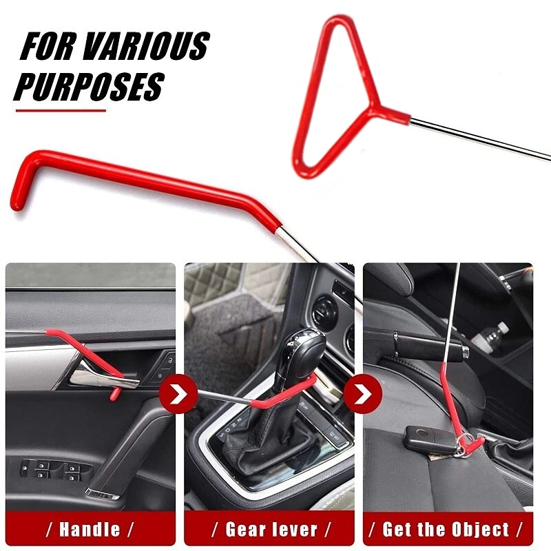 New Car Wedge Pump Locksmith Thickened Door Repair Air Cushion Emergency Open Unlock Tool Kit With Long Reach Grabber