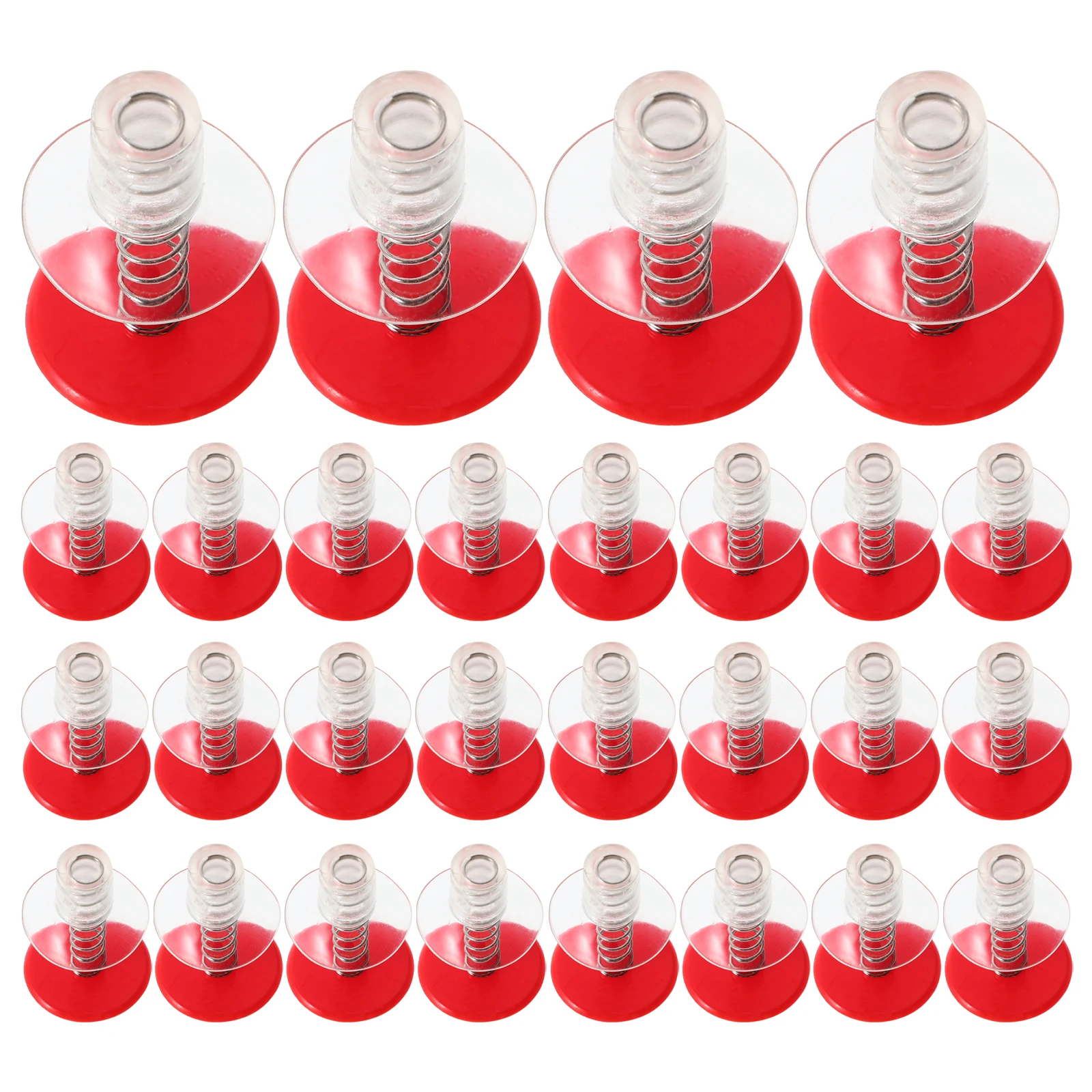 50 قطعة كأس شفط الربيع لعب الاطفال السائبة الصحافة ترتد ملحق الفيزياء مع أدوات مكتبية باردة تخزين المواد الطفل #5