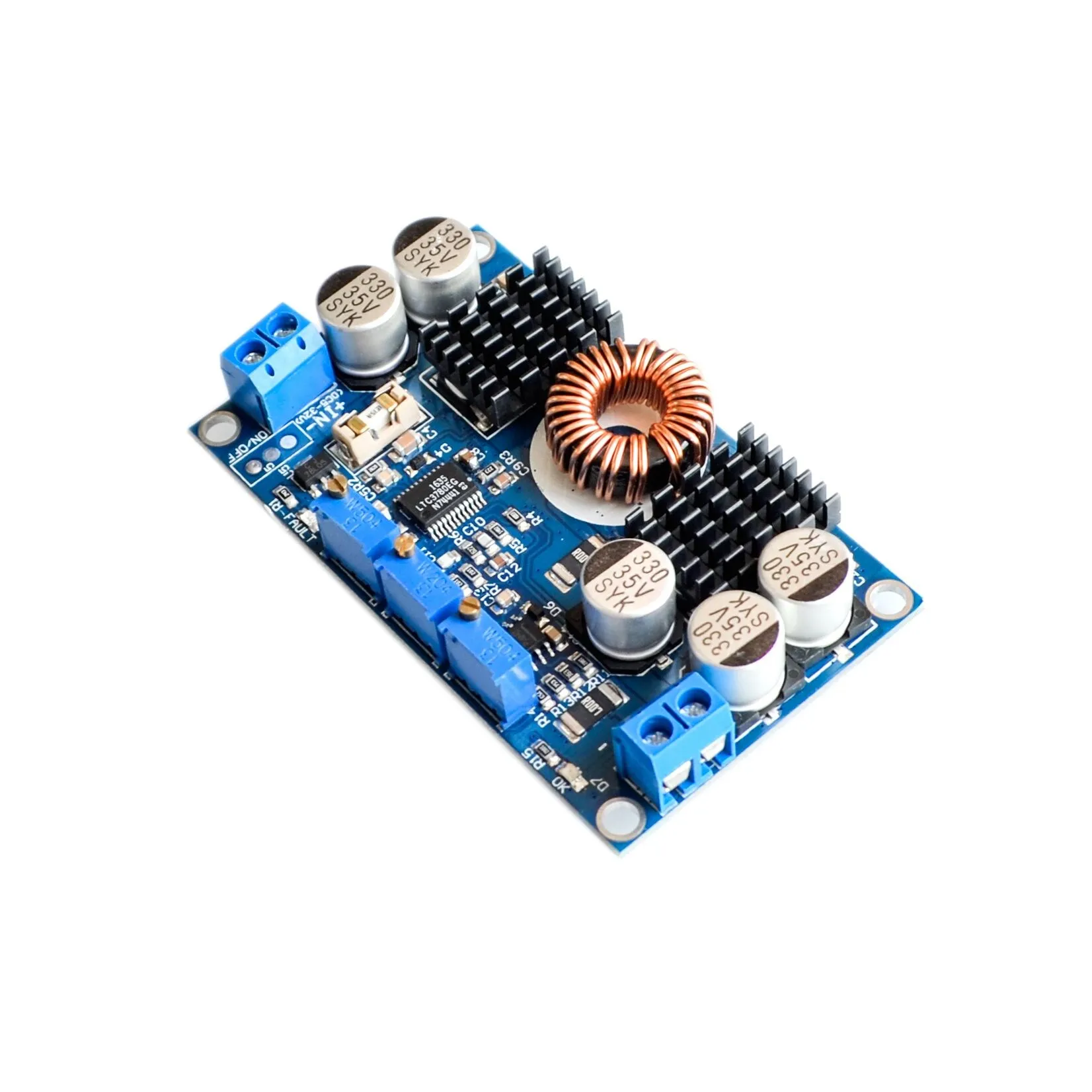 1pcs LTC3780 DC-DC 5-32V to 1V-30V 10A Automatic Step Up Down Regulator Charging Module Power supply module