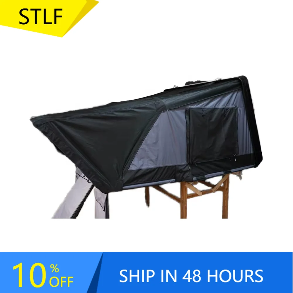 

Deren High QualityCamping Side-Opening Hardshell Abs Roof Top Tent Durable Box Rooftop Car Roof Top Tent