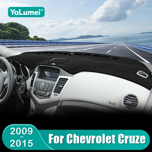 Para Chevrolet Cruze 2009 2010 2011 2012 2013 2014 2015 alfombrilla para salpicadero de coche parasol instrumento escritorio cubierta antideslizante Accesorios