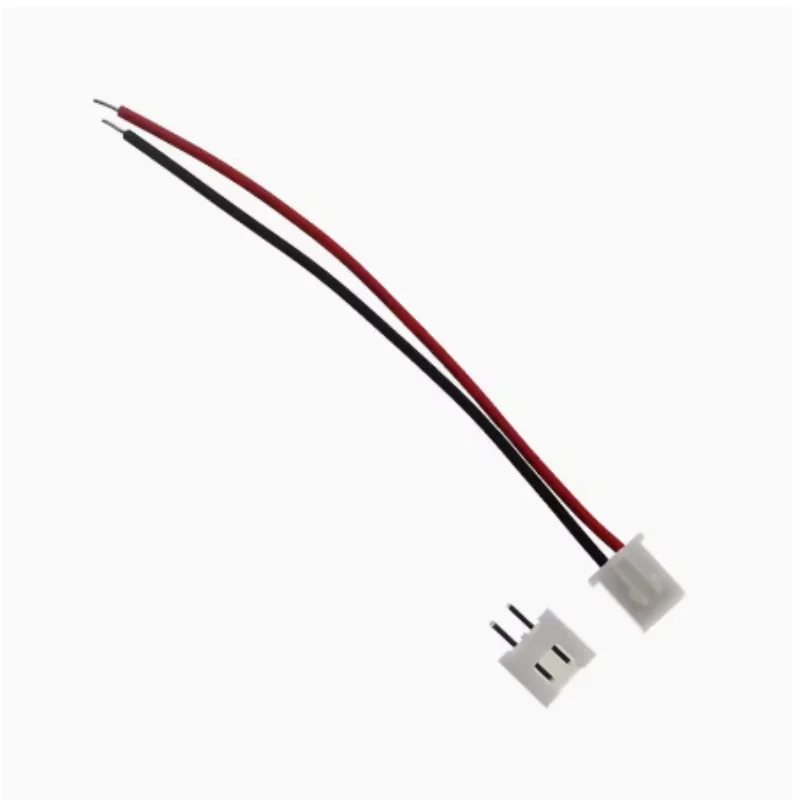 10Pair/15Pair JST XH2.54 Pitch 2 Pin Male Female Plug Battery Charging Wires Cable Connector XH 2.54mm with 22AWG Silicone Wire