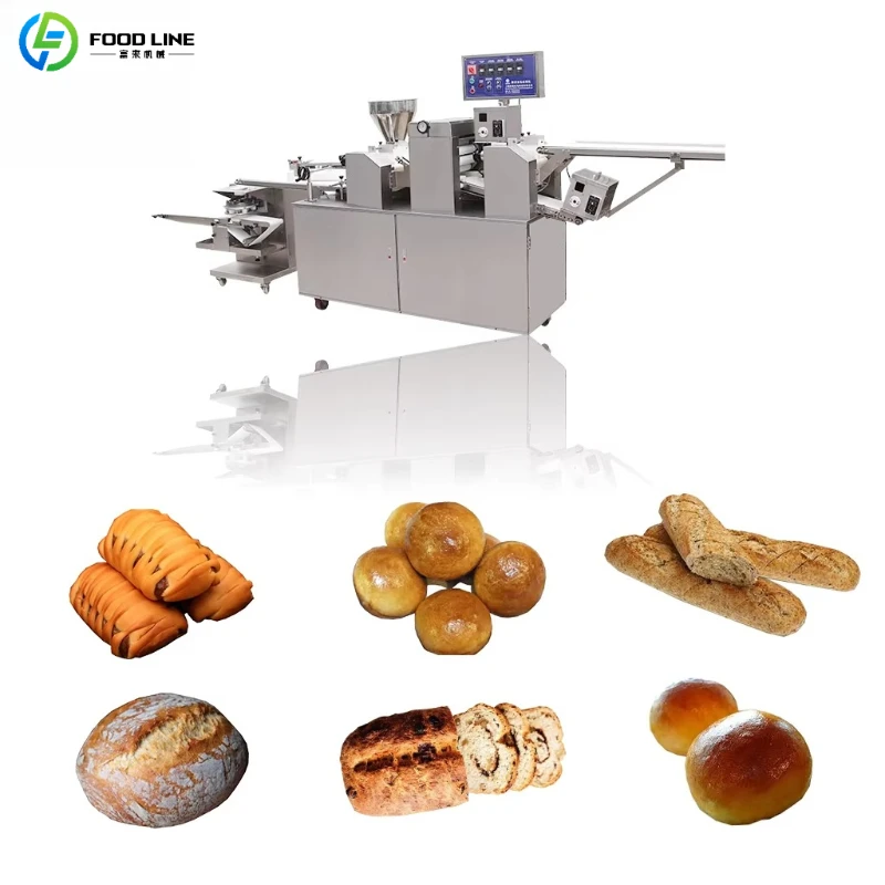 Customized Bread Making Machine Industrial Bread Production Line for Commercial Bread Baking and Forming Machine