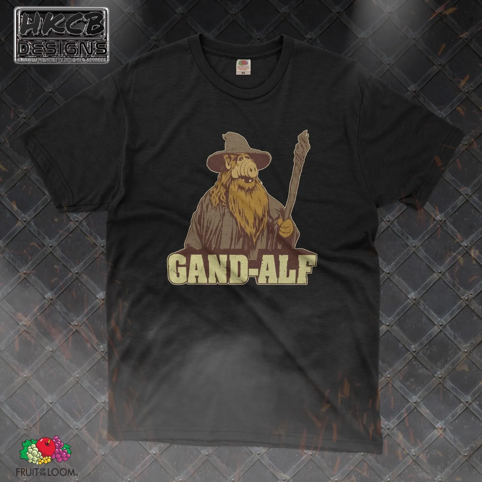 تي شيرت Gand-Alf، حنين، 80s، 80s، 90s، 90، LOTR، محاكاة ساخرة، كروس #1