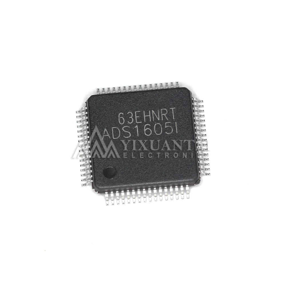 1PCS ADS1605IPAPT  ADS1605IPAPR  ADS1605IPAP  ADS1605I  IC ADC 16BIT SIGMA-DELTA 64HTQFP  New Original