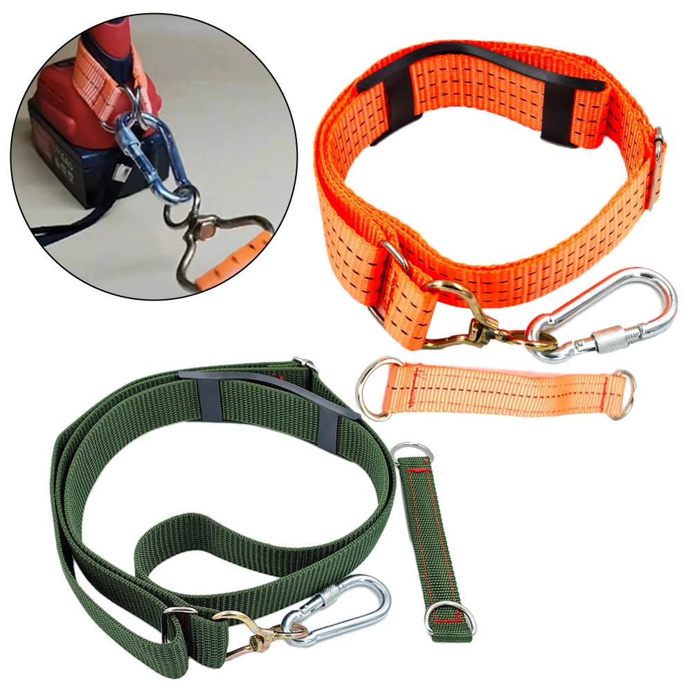 

Electric Wrench Strap Adjustable Drill Shoulder Strap 1.8 Meters Length Nylon+Zinc Aluminum Alloy For Power Tools