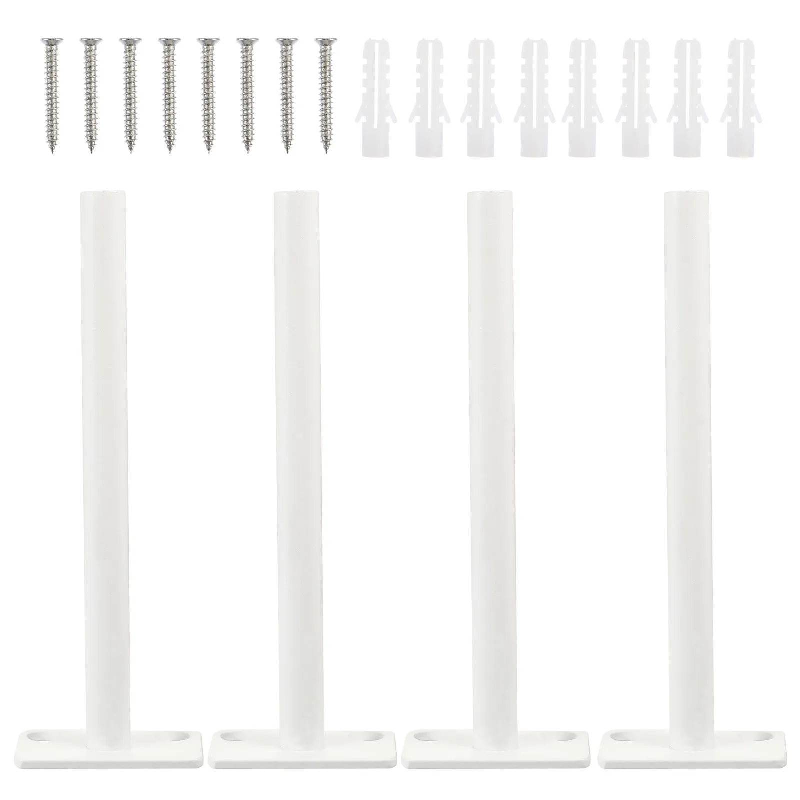 

4 комплекта невидимых кронштейнов для полок, сверхпрочные железные настенные опоры, современный стиль, высокая несущая способность для кухни и спальни