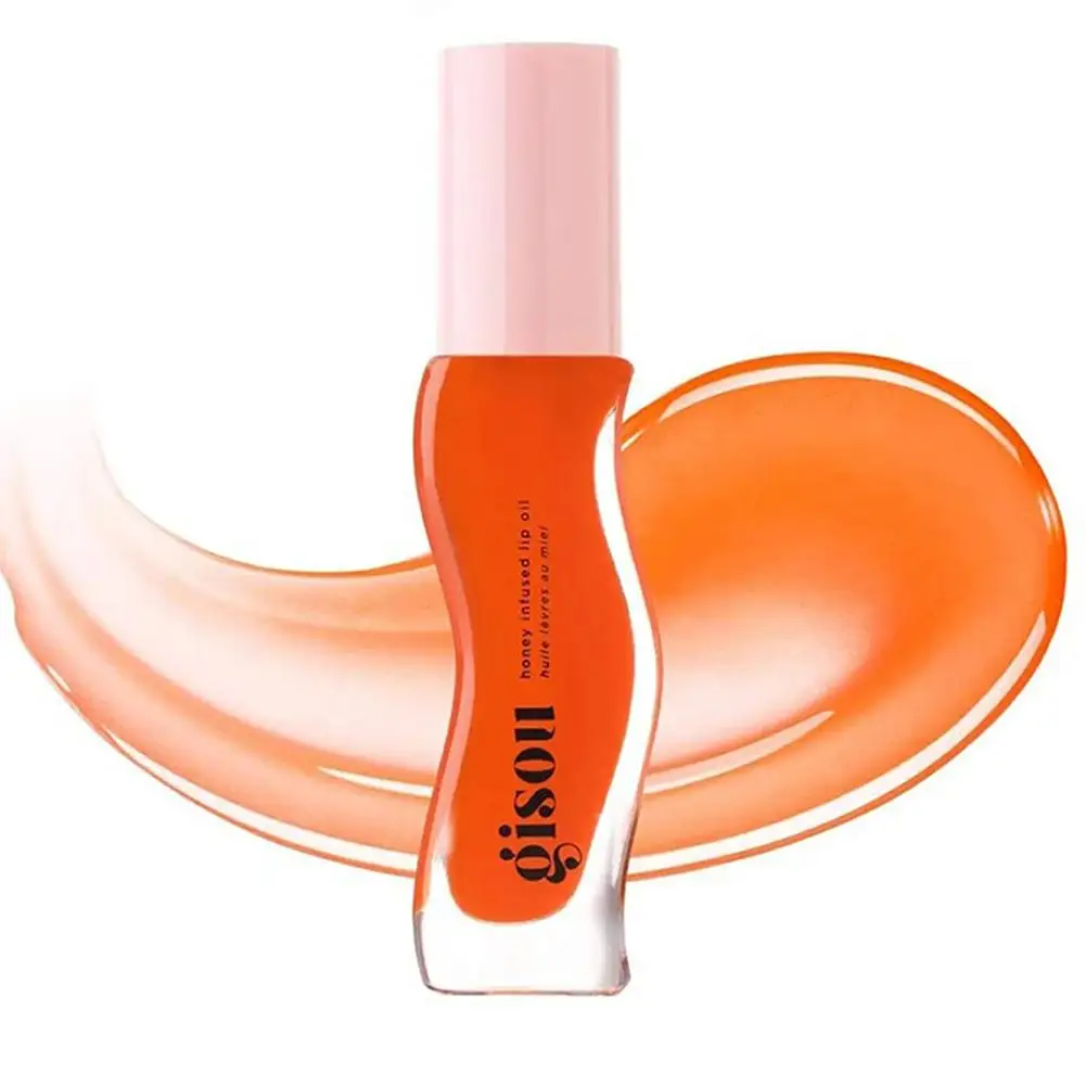 フルーツハニーエッセンスリップオイルセクシーなふっくらリップゼリーイチゴ着色リップ液体防水保湿オイルリップグロスメイクアップ