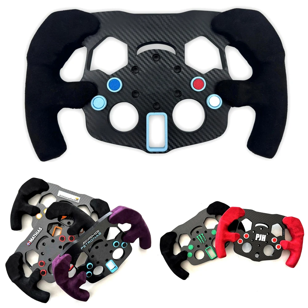3D Printed Personalized F1 Style Racing Wheel Mod Kit for Logitech