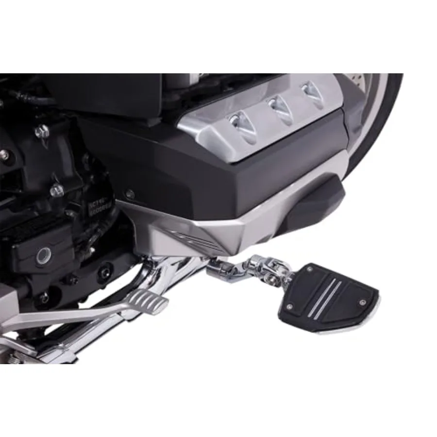 

Goldstrike 3-сторонние регулируемые шоссейные крепления с парой подставкой для ног с двойной рейкой для Gold Wing