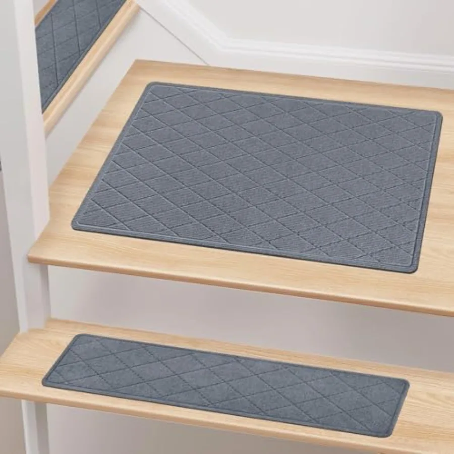 

Stair Treads Non Slip Landing Rug for Wooden Steps Indoor Peel and Stick Stair Treads Matching-Mat 20"X32" Landing Slip Resista