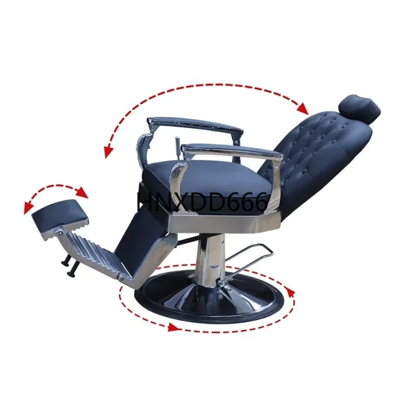 Ergonomic Modern Barber Chair - Comfortable Luxury Hairdresser Chair for Stylish Salons