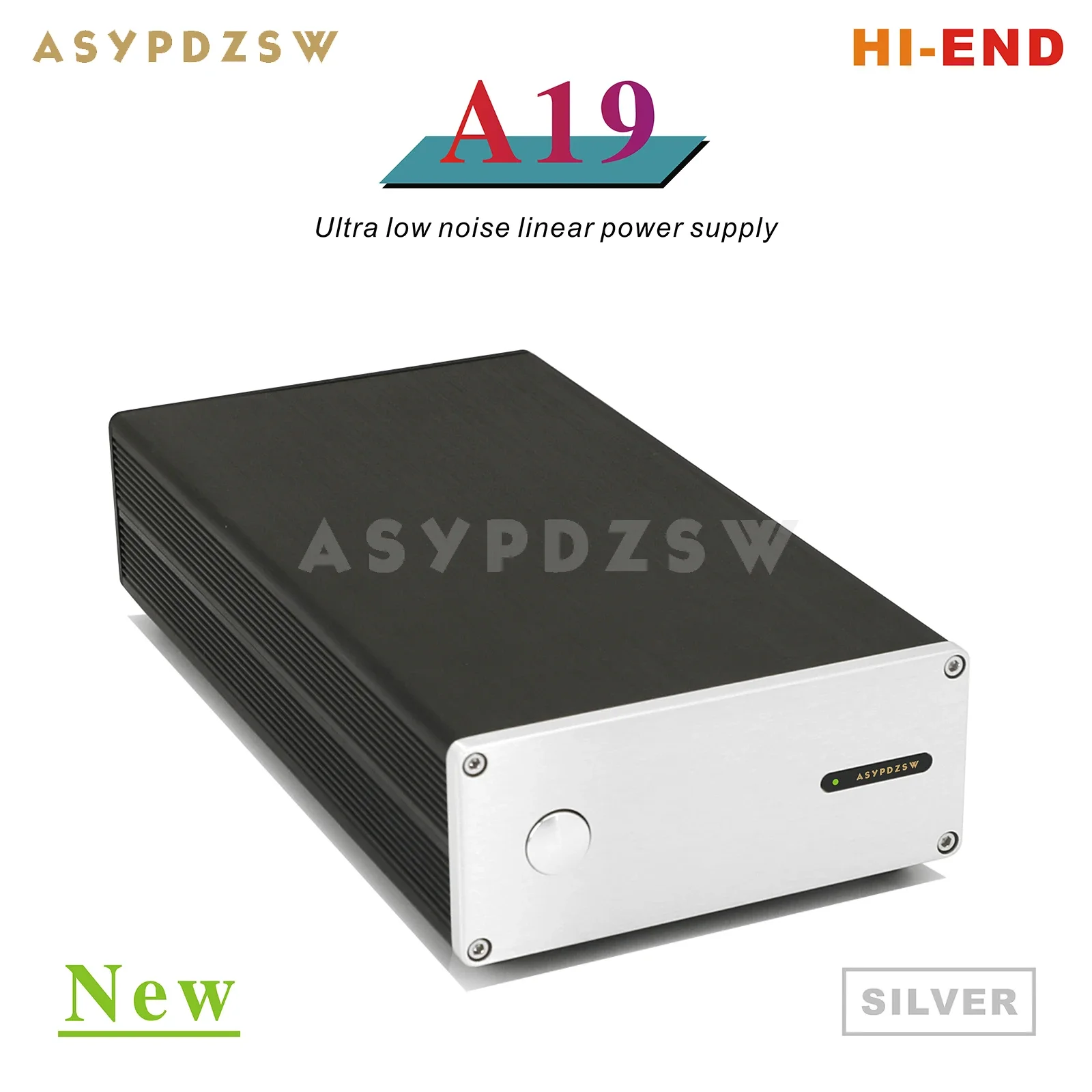 ASYPDZSW New A19 HI-END Type-O Ultra Low Noise Linear Power Supply DC 5V---24V (Optional）