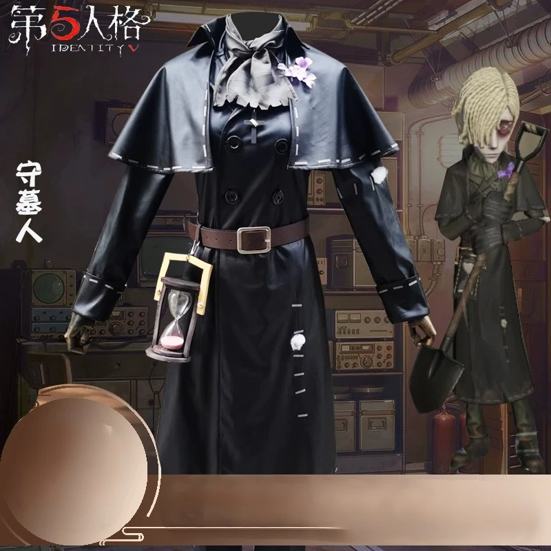 

Game Identity V Cosplay Costumes Survivor Andrew Kreiss Grave Keeper Cosplay Costume Original Skin Uniforms Clothes Suits Set