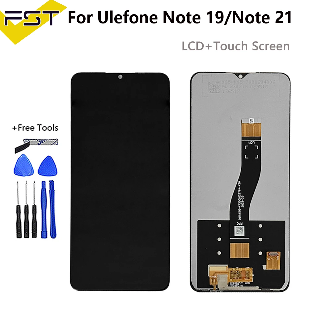 For Ulefone Note 19 LCD Display Assembly Replacement For Ulefone Note 21 Display Note19 LCD Screen Original Tested