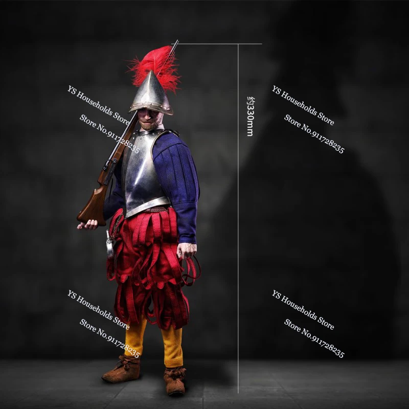 COOMODEL SE138 SE139 1/6 Musketier Infanterie Action Figure Westerse Militaire Simulatie 12 "Volledige Set Man Soldaat Model Pop