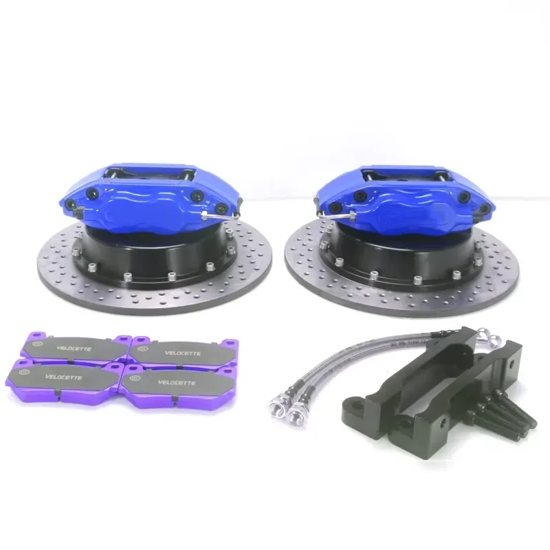for Toyota Hiace Rav4 Used Brake Calipers 7600 4 Pots Custom Front Rear Wheel Modification Steel Material Factory Wholesale