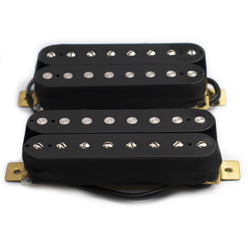 Dual Coil 8 String Electric Guitar Humbucker Pickups Neck & Bridge Pickup Black