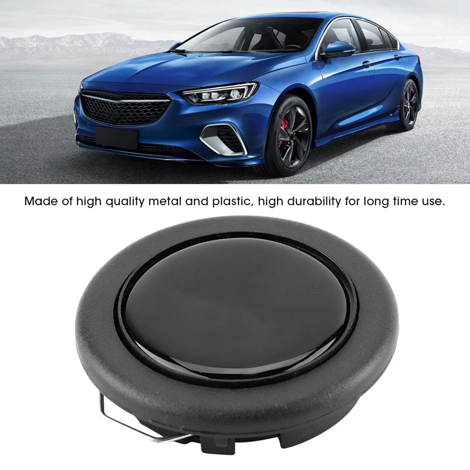 1PC Steering Wheel Horn Button Universal Bolt Fit for MOMO Sparco Nardi Custom Anime Logo Backlight Modified Cars