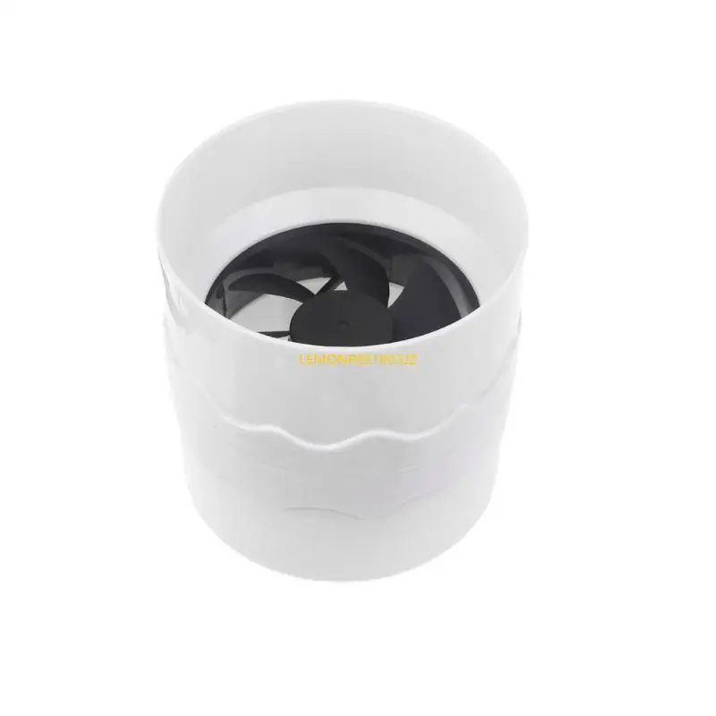N58C INLINE أنبوب القناة مروحة الحمام المطبخ مرحاض التهوية الجدار النافذة الكهربائية