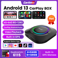 Carlinkit Android 13 Tv Box Carplay Android Auto 8 Core Wired To Wireless Adapter For Netflix Youtube Spotify Car Accessories