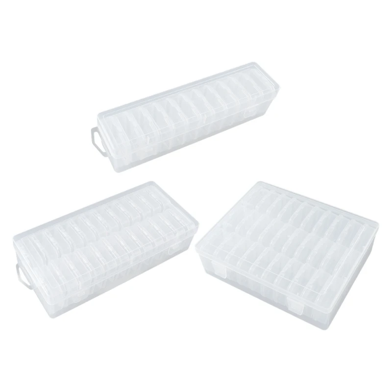 Sturdy Plastic Container For Earplug Storage And Small Accessories Organization Portable Transparent Plastic Case 55KA