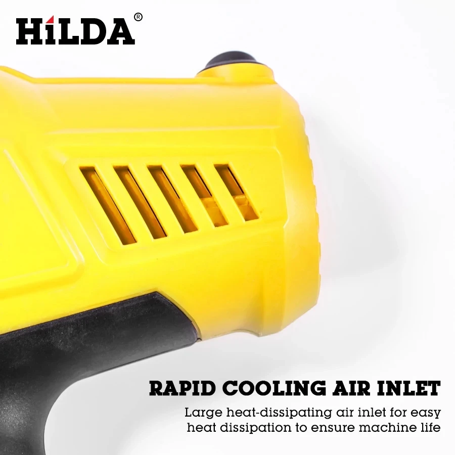 HILDA 800ML Yellow Electric Spray Gun Control Easy Spray Painter Power Tool Flow Spray Painter Car Repair Tools