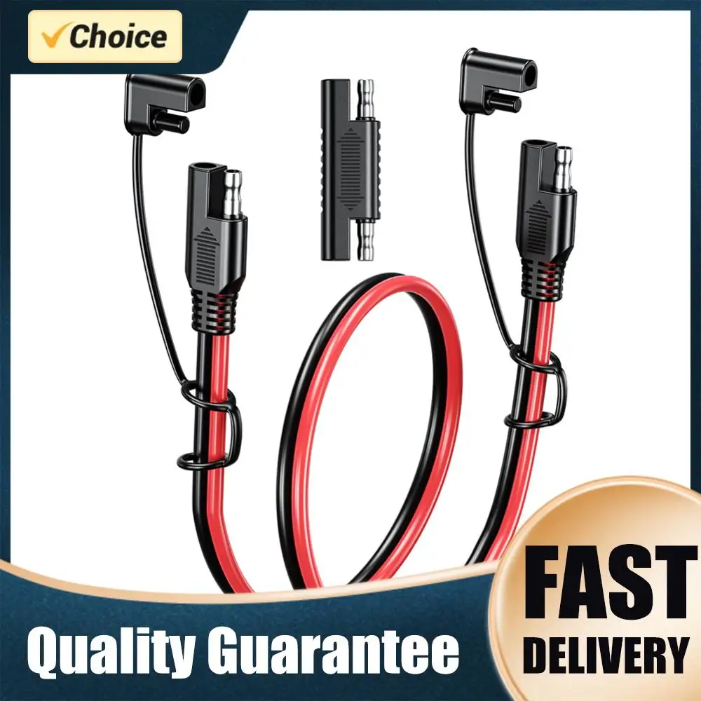 

Battery Charging Cable SAE To SAE 12V-36V Quick Disconnect Extension Cable 16AWG Solar Plug Cord Quick Connect Harness