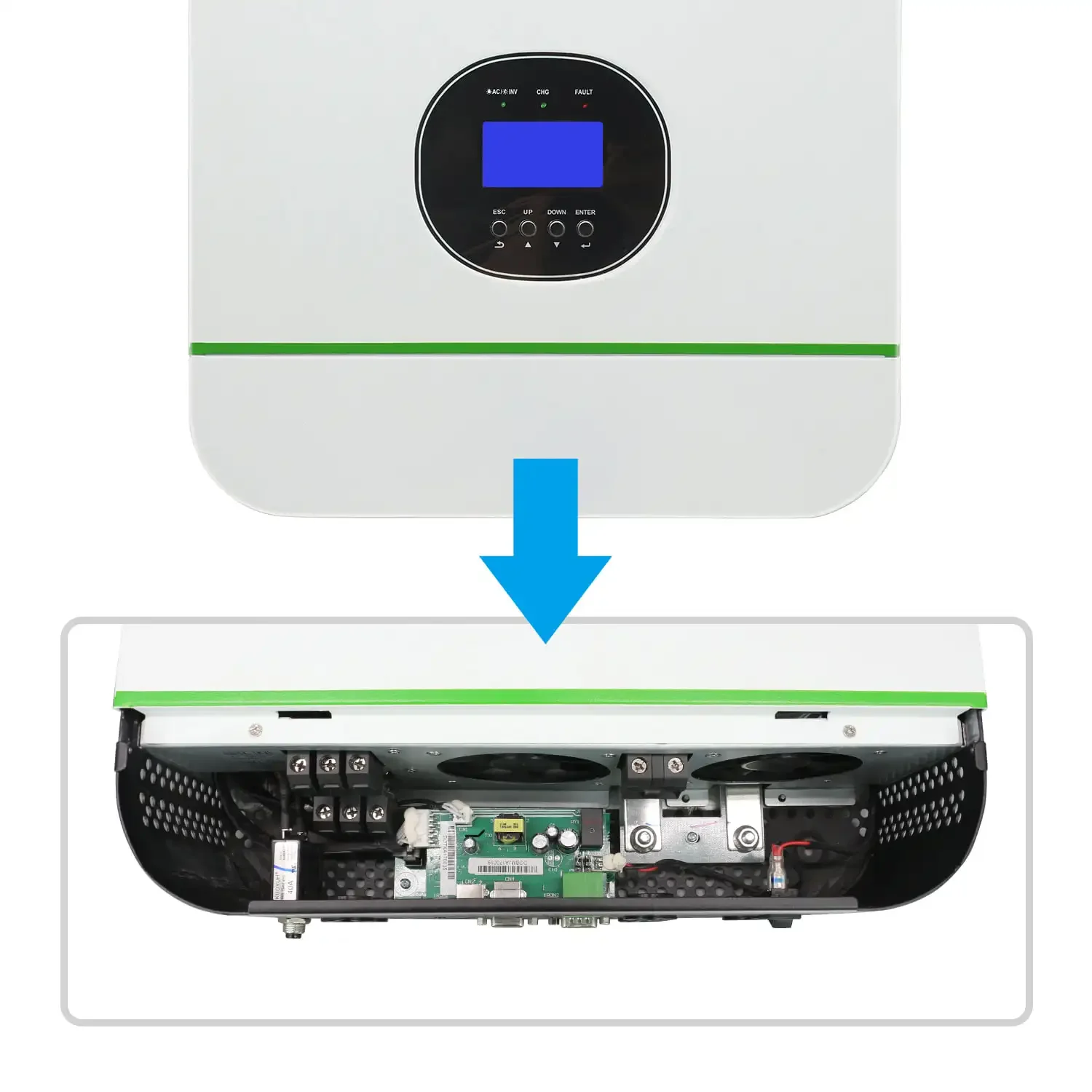 Top brand SPF3000TL LVM-ES 3kw single phase off-grid energy storage 48v hybrid solar inverter