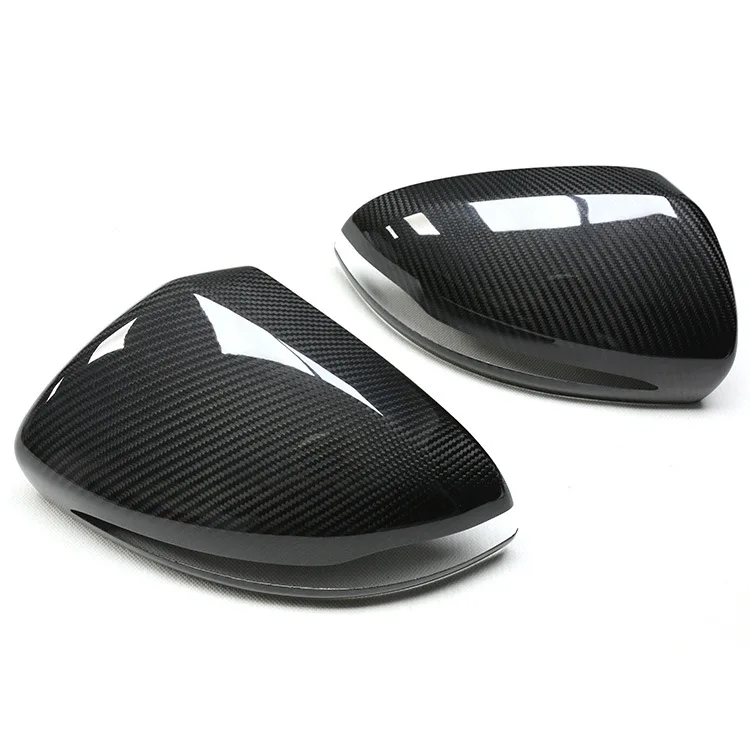 Car W205 W257 Carbon Fiber Replacement Rearview Mirror Shell Protective Cover Housing for Mercedes-Benz W205 213 W222 W257