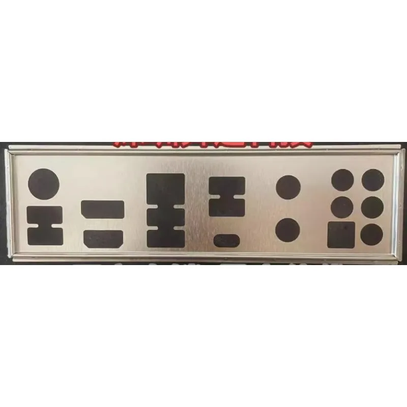I/O IO Shield Back Plate for MSI B760 GAMING PLUS WIFI Motherboard Baffle Blank Bezel