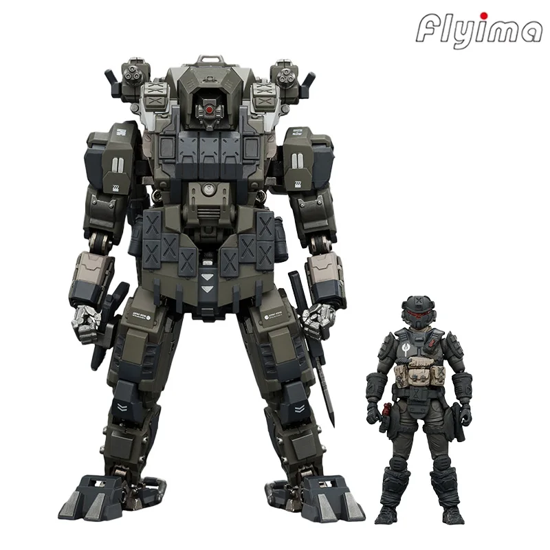 [IN STOCK]JOYTOY Dark Source 1/25 Action Figure APOC Series Razor Stealth/Night Ops Mech/Echo 2PCS Model