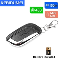 1PC 433MHz RF Copy Remote Control Electric Garage Door Opener Remote Controller Duplicator Clone Cloning Code 4 Keys Transmitter