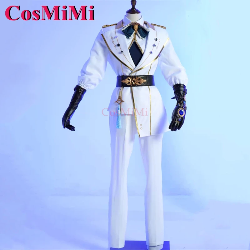 CosMiMi Edmond تأثيري لعبة نو: كرنفال زي جديد الجلد وسيم الزي القتالي عباءة كرنفال حفلة لعب الأدوار الملابس S-XXL