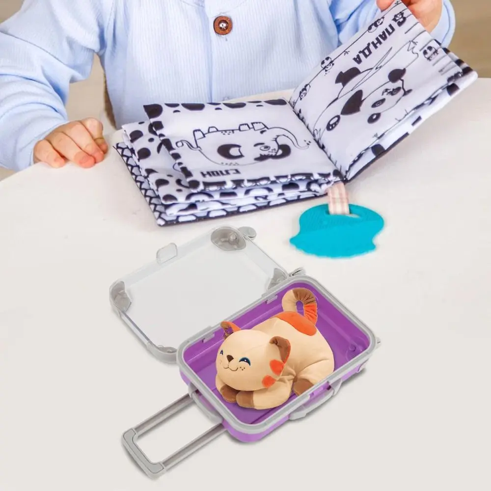 حقيبة صغيرة مصغرة صندوق الحلوى تخزين الملحقات محاكاة حقيبة تروللي بعجلات عربة حفلة لصالح صناديق المحمولة #1