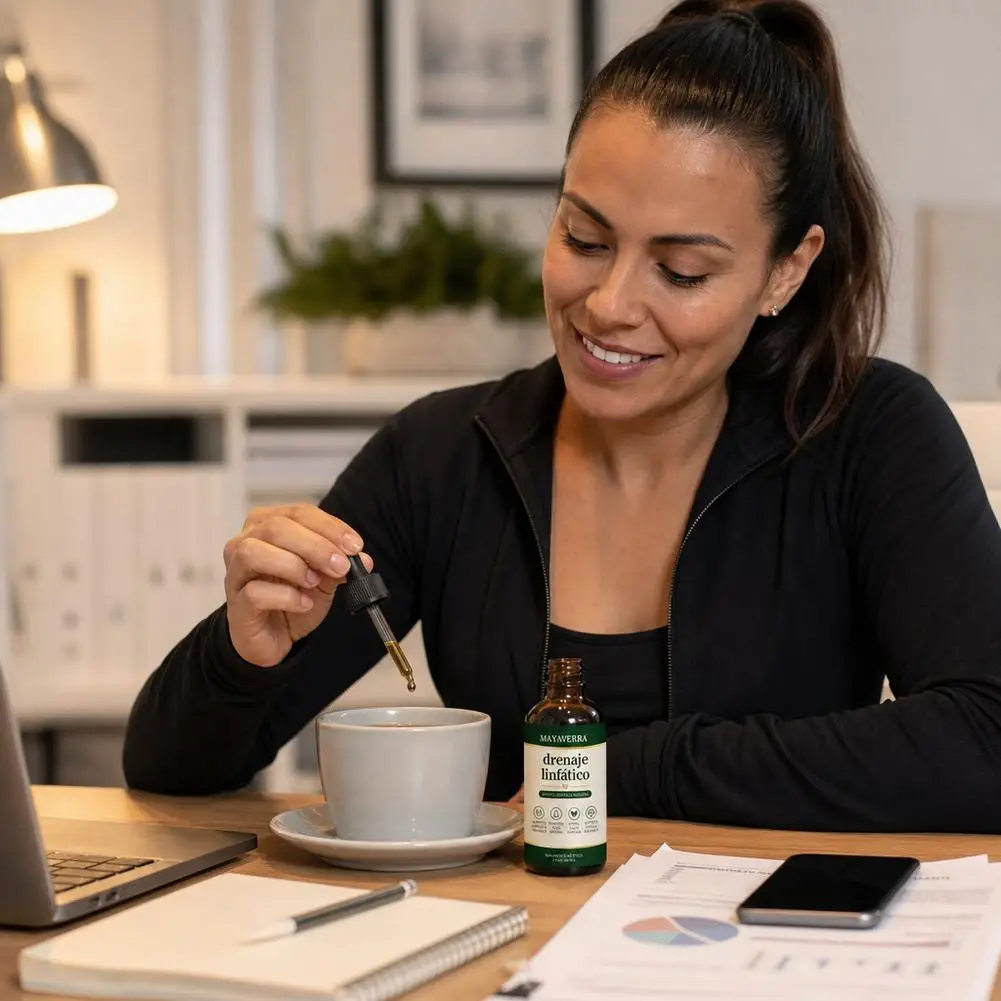Kräuter-Lymphdrainage-Tropfen 60ml Serum Natürlich Organisch Reduziert Schwellungen Körperpflege Wellness Energie Erfrischend Für Frauen & Männer – Detail 3