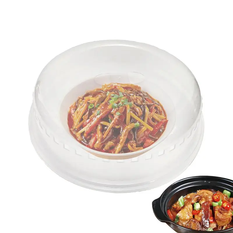 

Food Plate Bowl Reusable Lids Anti Splatter Heating Sealing Cover Lid Microwave Cover Utility Gadgets For Kitchen Storge