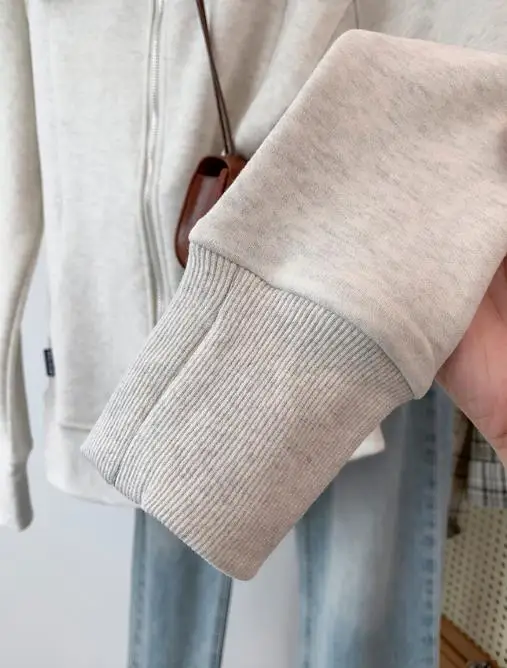 여성용 재킷 2026 봄 슬림핏 패션 심플 스포츠 지퍼 앞면 다용도 후드 스웨트셔츠 재킷 일상용 적합